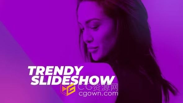 Trendy Slideshow FCPX插件时尚视频开场介绍宣传幻灯片动画