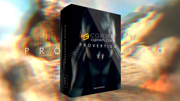 ProVertigo FCPX插件制作眩晕迷幻重影视觉失真视频画面效果