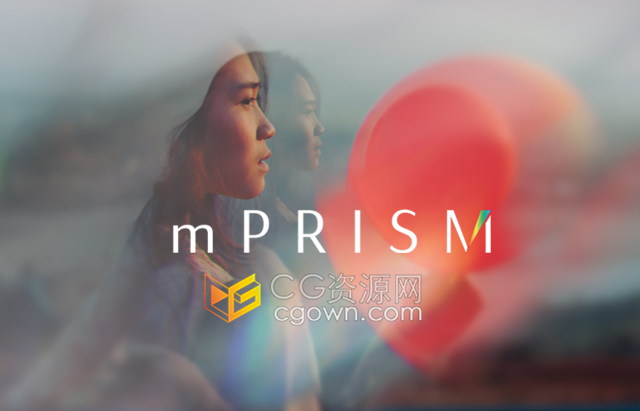 mPrism FCPX插件修复兼容M1芯片50种效果棱镜光学特效