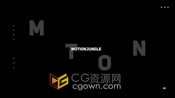 8个很酷的动画文字标题效果FCPX插件免费下载