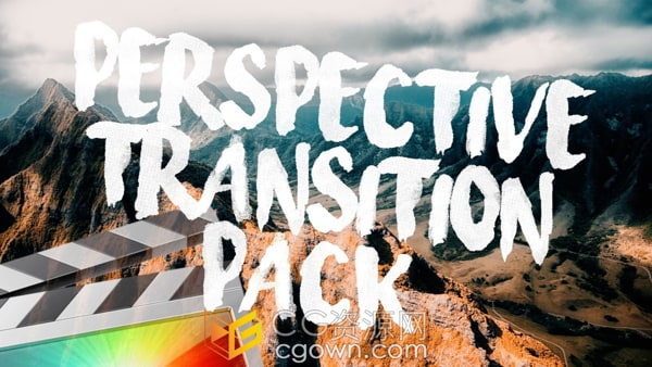 Perspective Transition FCPX插件12种透视过渡视频转场预设