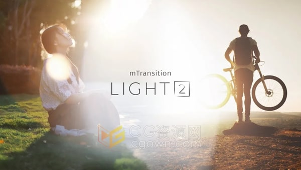 mTransition Light 2 FCPX插件50种镜头漏光视频转场过渡预设