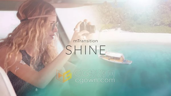 mTransition Shine FCPX插件51种镜头散景光效视频转场过渡动画预设