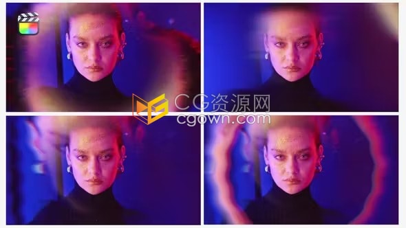 FCPX插件20种幻觉梦幻效果特效预设Illusion Effects