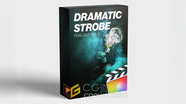 25种戏剧性频闪闪光效果FCPX插件Dramatic Strobe Effect