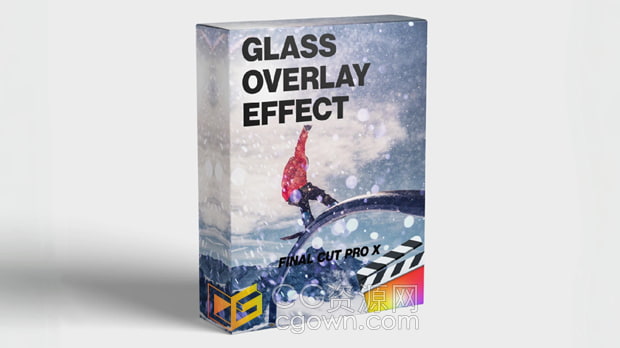 27种酷炫玻璃镜片反光叠加光效效果FCPX插件Glass Overlay Effects
