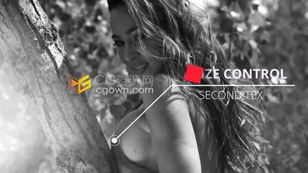 DaVinciResolve达芬奇预设模板制作15种自动跟踪画面呼出线条文字动画字幕条视频教程