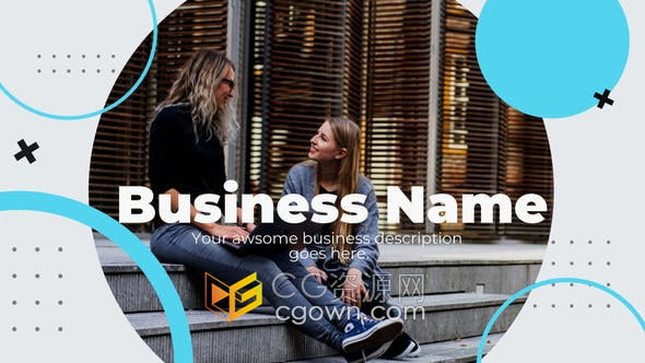 达芬奇模板-现代公司介绍营销视频商业演示宣传片