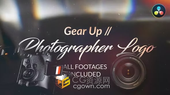 达芬奇模板-沉浸式体验感快速组装摄影摄像设备快闪镜头记录宣传片头