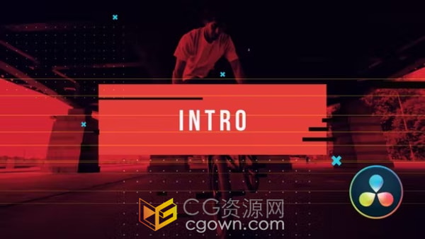 达芬奇模板-现代励志视频流行广告嘻哈流行节奏派对开场片头