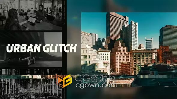 达芬奇模板-企业设计独特文本动画和过渡效果公司视频制作新产品介绍