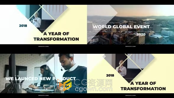 达芬奇模板-制作产品发布广告活动视频精彩介绍企业网站商务宣传