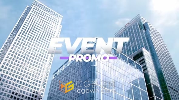 公司发布会活动介绍视频时尚转场创意动画-DR达芬奇模板