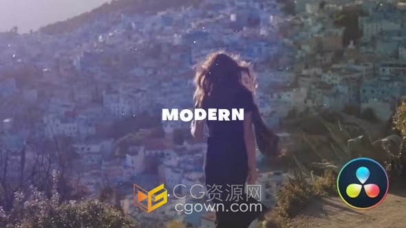 动感时尚开场宣传视频片头-达芬奇DR模板下载