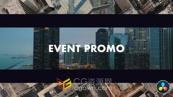 商业会议企业营销活动介绍社交媒体宣传视频-DR达芬奇模板