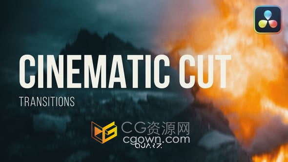 Davinci Resolve电影级剪辑转场特效视频过渡-达芬奇模板