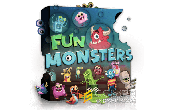 18种可爱有趣非文字小怪物发声集合用于卡通游戏搞怪漫画人物特色配音