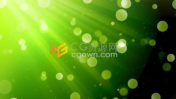 视频素材-优雅散景柔和变焦清新光线粒子背景适用于舞台表演时装秀等