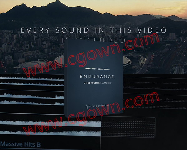 节奏感重低音弦乐紧张气氛渲染气氛环境无损音效素材文件MP3+WAV