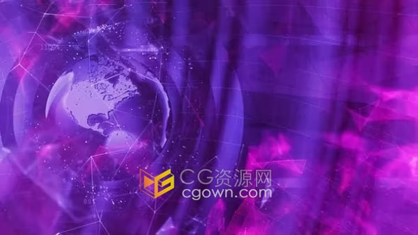 抽象高科技地球信息互联网新闻背景视频素材下载