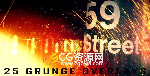 25组划痕污迹镜头漏光耀斑视频素材下载