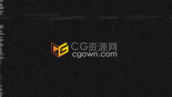 Vhs信号干扰屏幕噪点4K老式电影电视复古失真背景视频素材