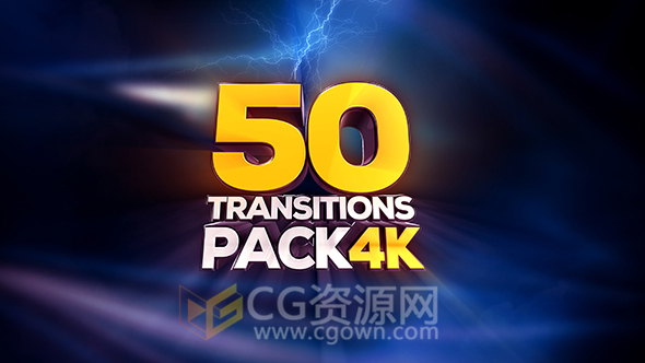 4K分辨率3D立方体图形遮罩转场视频素材54种下载