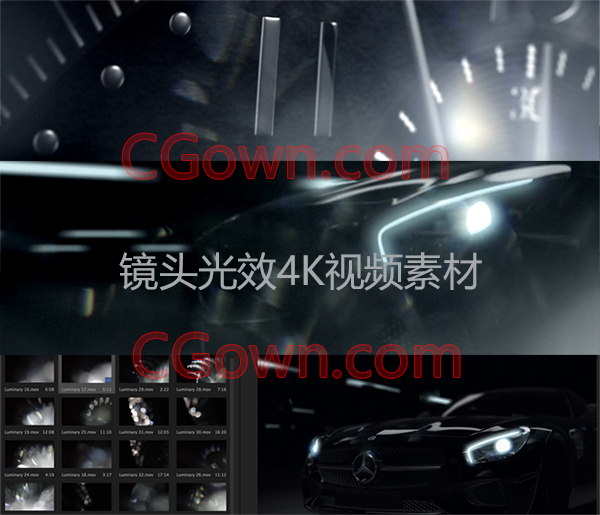 视频素材资源下载75组制作柔美梦幻虚焦镜头光效4K分辨率特效合成