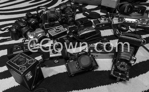 20个不同品牌单反相机快门声音库WAV无损音效素材下载