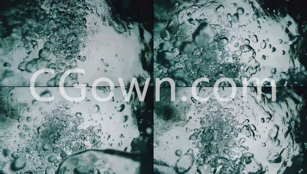 新鲜透明液体高纯度水气泡背景素材可商用下载