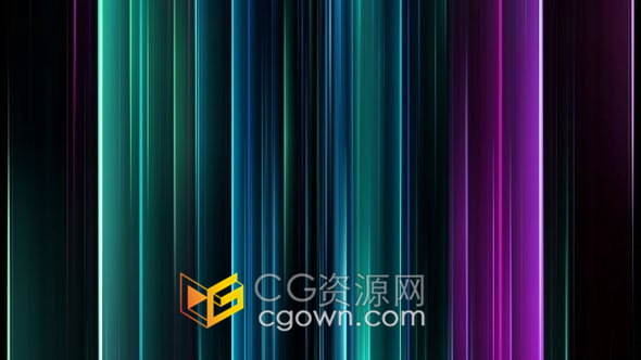 多彩霓虹灯竖线条动画视频背景VJ视频素材下载