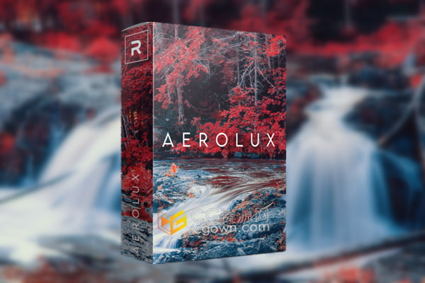 模仿柯达著名红外胶片Aerochrome图像效果LUT调色预设免费下载