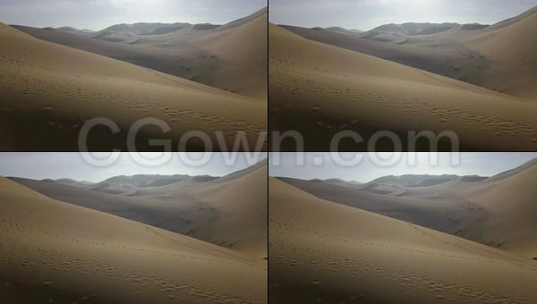 旅行冒险沙漠戈壁自然景观实拍视频素材