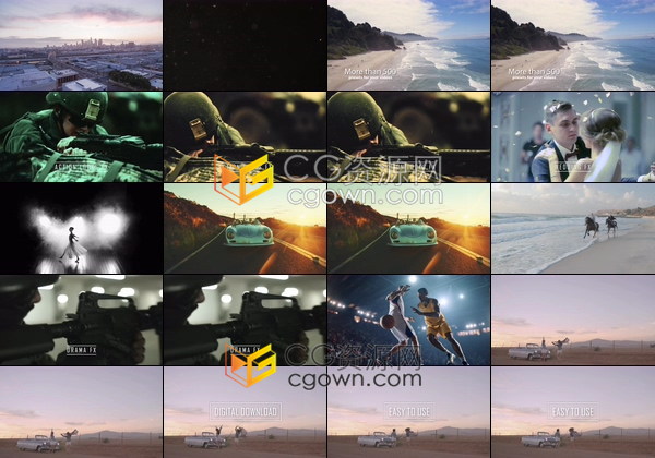 LUTS调色CUBE预设使用图文教程共563组支持AE/PR/PS/FCPX/DaVinciResolve软件