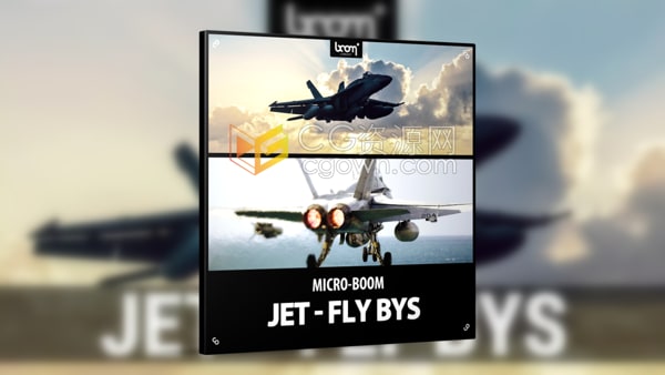 Jet Fly Bys 150种战斗飞机喷气发动机涡轮引擎飞行划过轰鸣音效素材