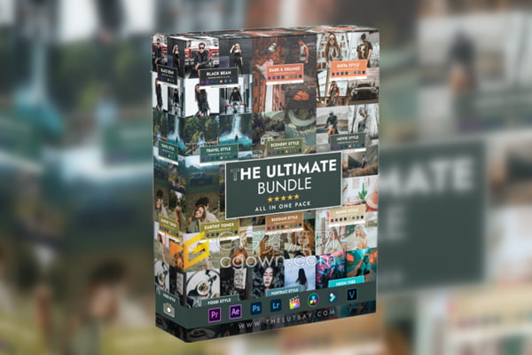 The Ultimate Bundle终极调色预设包你想要的风格都能找到!!