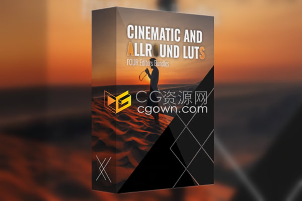 16大类别800+专业电影级全方位LUTS满足你各种调色风格需求