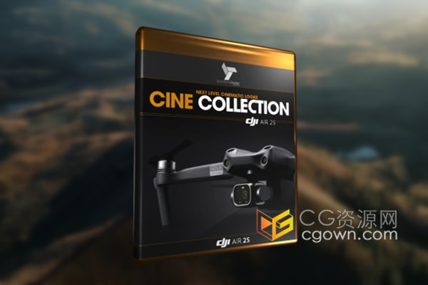 CINE COLLECTION DJI AIR 2S LUTs PACK大疆DJI AIR 2S无人机航拍调色CUBE预设