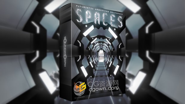 Spaces音效库塑造环境科幻恐怖电影氛围130多个音效素材文件