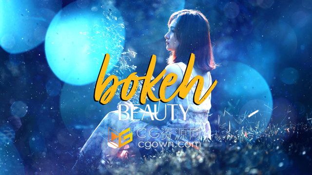 263种美丽散景光斑唯美光效元素4K分辨率视频素材47.5GB大小