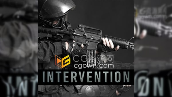 Intervention 26种特警武器电影配音炸药枪械音效素材库