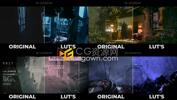 15组高质量电影级LUTs明亮饱和调色预设CUBE含使用教程AE/PR/PS/FCPX/达芬奇使用