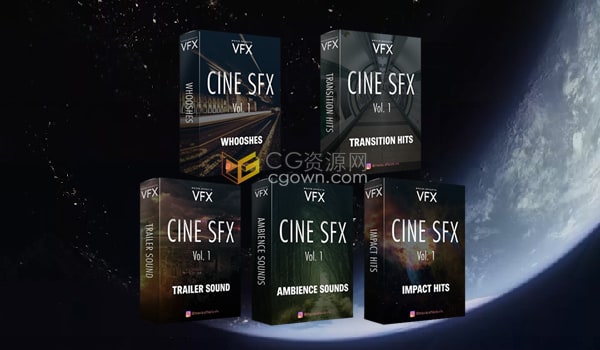 CINE SFX 300种电影音效素材下载