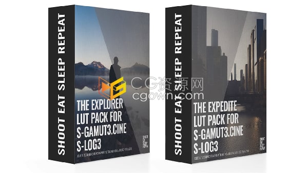 浅色和深色肤色人物与风景视频调色LUTs预设