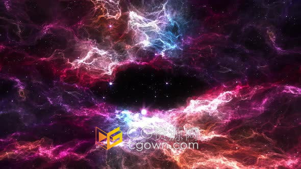 视频素材-4K超高清大气宇宙天体太空星爆背景动画免费下载