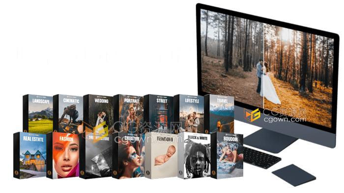 Preset Power 211组调色预设文件支持照片与视频使用