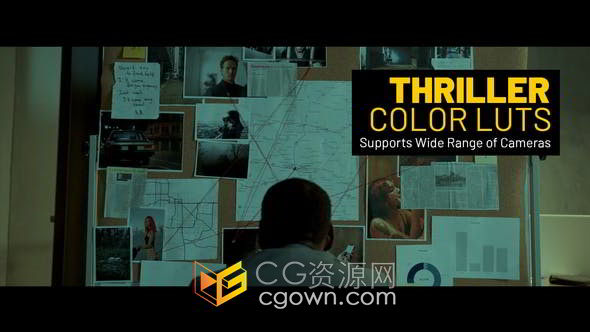 神秘惊悚悬疑大气电影LUTs调色26种预设文件