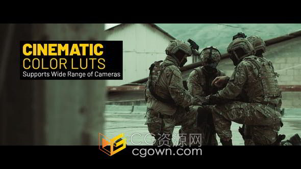 战争格斗热血炸裂炫酷时尚LUTs调色25种预设文件