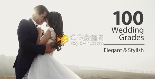 100个婚礼LUT色彩校正8K实用婚礼调色cube预设文件下载