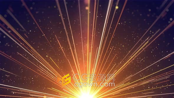 视频素材-魅力激光光线粒子背景4K超高清循环动画